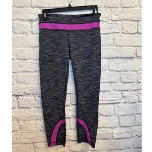 Lululemon Run Inspire Crop II leggings Size 6